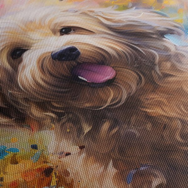 Tablou - Happy Dog II. (70x50 cm)
