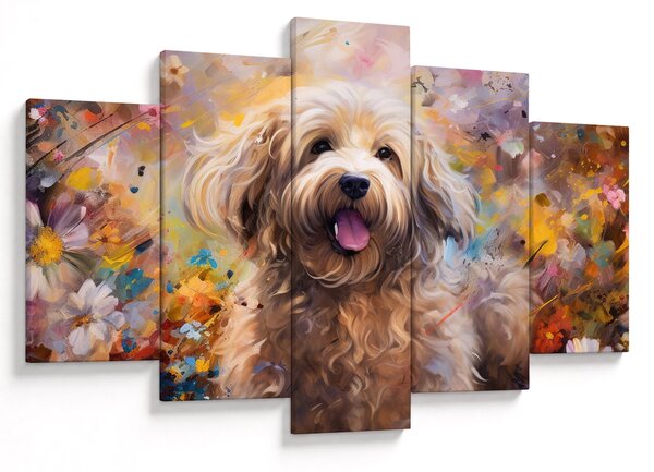 Tablou - Happy Dog II. (150x105 cm)