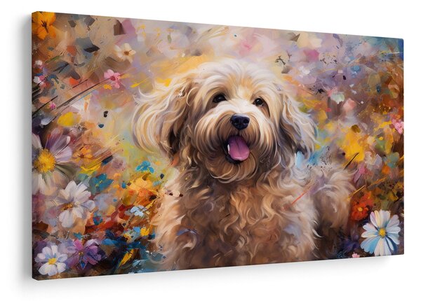Tablou - Happy Dog II. (90x60 cm)