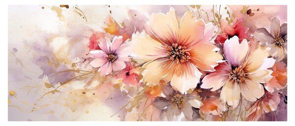 Tablou - Flori (120x50 cm)