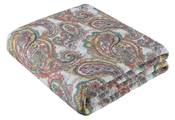Cuvertura matlasata cu model culoare multicolor Țesătură împletitură, cu model