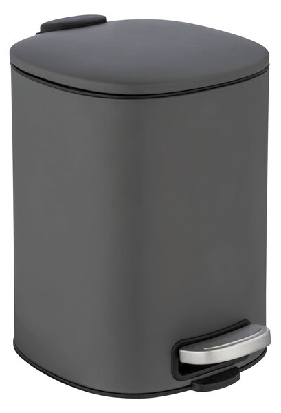 Wenko Alassio cos de gunoi 5 l gri 24780100