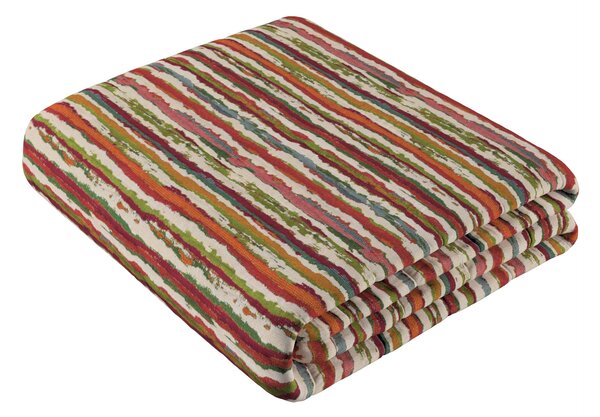Cuvertura matlasata cu model culoare multicolor Țesătură împletitură, cu model