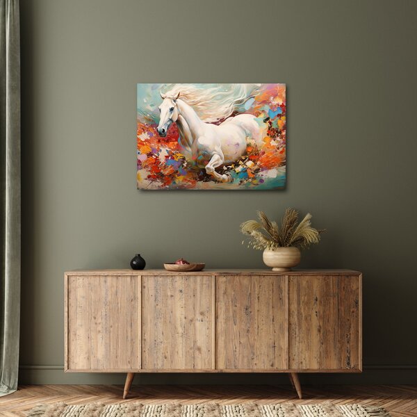 Tablou - Pictura unui cal (70x50 cm)