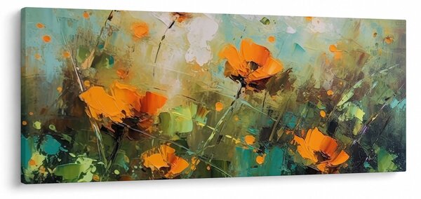 Tablou - Flori (120x50 cm)