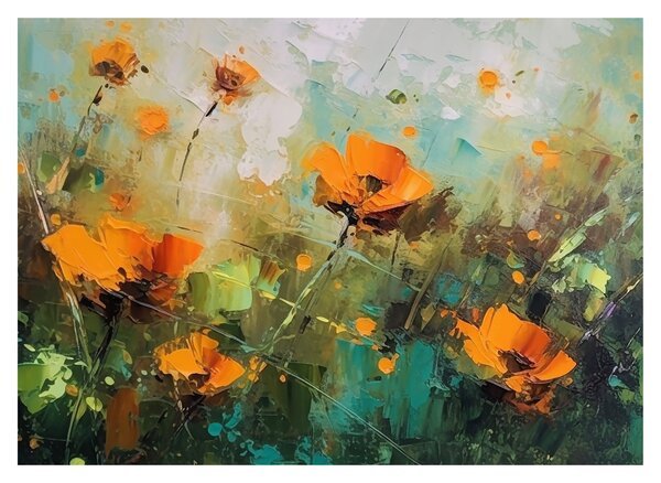 Tablou - Flori (70x50 cm)