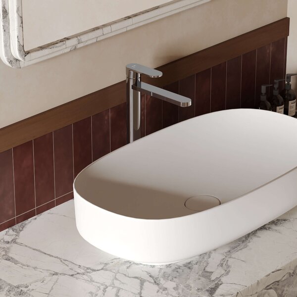 Cersanit Luna baterie lavoar stativ crom S1057-004
