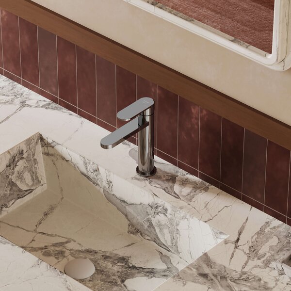 Cersanit Luna baterie lavoar stativ crom S1057-001