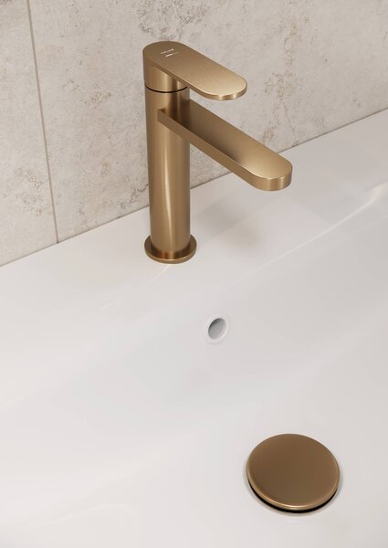 Cersanit Luna baterie lavoar stativ cupru S1057-003