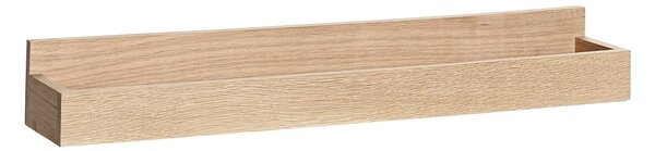 Raft în culoare naturală pentru fotografii cu aspect de lemn de stejar 60 cm Folk – Hübsch