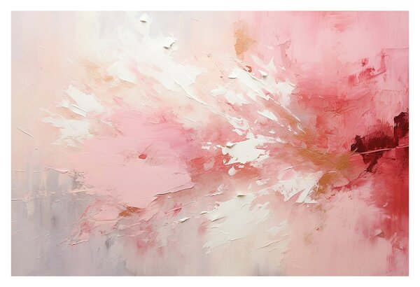 Tablou - Abstract roz (90x60 cm)