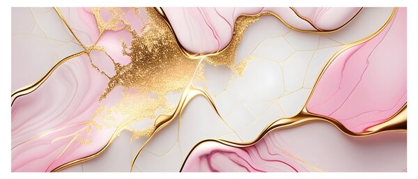 Tablou - Design de marmură (120x50 cm)