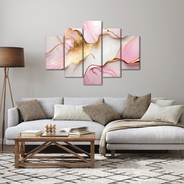 Tablou - Design de marmură (150x105 cm)