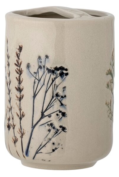 Set de accesorii de baie crem din gresie ceramică Bea – Bloomingville
