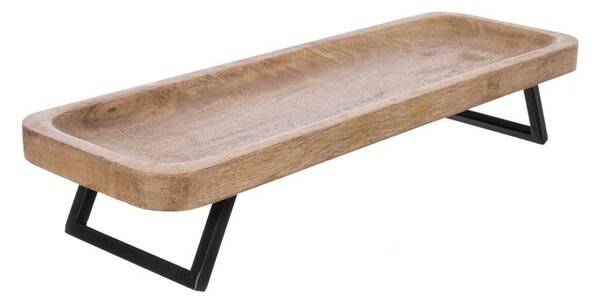 Tavă din lemn 16x46 cm Mango – Orion