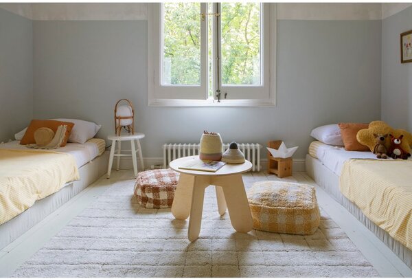 Covor crem lavabil/țesut manual din bumbac 170x240 cm Mosaic – Lorena Canals