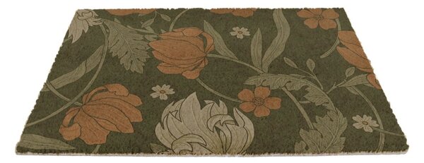 Covoraș de intrare din fibre de nucă de cocos 40x60 cm William Morris Rose – Artsy Doormats