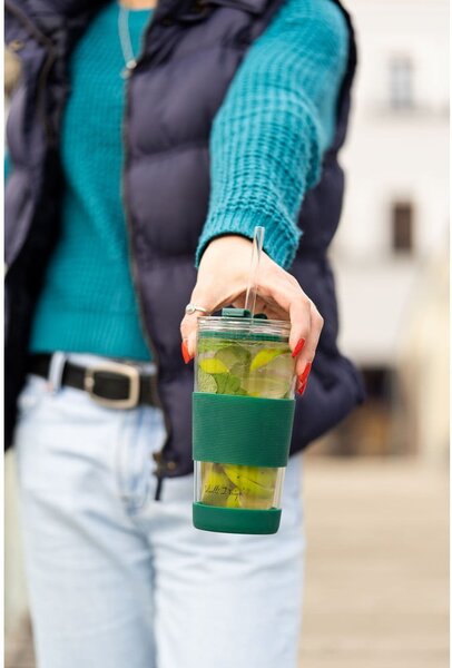 Cană termos verde 600 ml Fuori – Vialli Design
