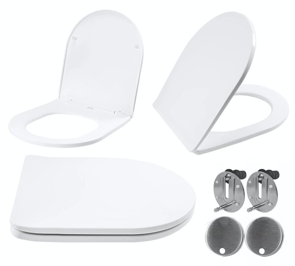 Capac WC UF FLAT WHITE CARLO
