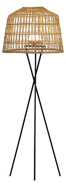 Newgarden Amalfi lampă LED picior, int și exterior, reglabil, Negru, Camera de zi / sufragerie, Metal, Tripod