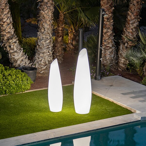 Newgarden Fredo lampă LED cu picior, cablu, 170 cm, Alb, Plastic