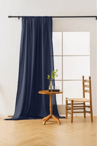 Draperie OXFORD LIGHT 140x270 cm, albastru inchis Agatat: Rejansa