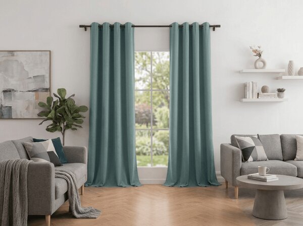 Draperie opaca DREAM VELVET 140x270 cm, turcoaz Agatat: Rejansa