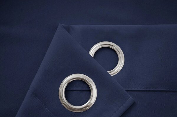 Draperie OXFORD LIGHT 140x270 cm, albastru inchis Agatat: Rejansa