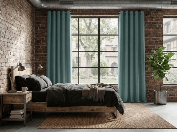 Draperie opaca DREAM VELVET 140x270 cm, turcoaz Agatat: Rejansa
