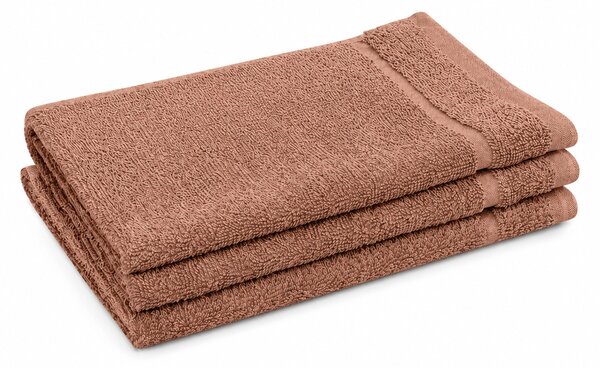 Prosop de maini Classic mic 30x50 cm maro, 100% bumbac