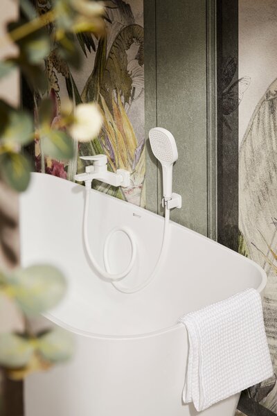 KFA Armatura Malaga White baterie cadă-duș perete alb 4524-010-44