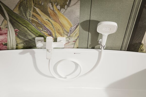 KFA Armatura Malaga White baterie cadă-duș perete alb 4524-010-44