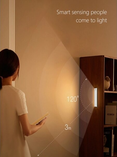 Corp de iluminat LED pentru corpuri de bucătărie CABINET-4 cu senzor PIR LED/1,5W/230V 1100mAh 4000K
