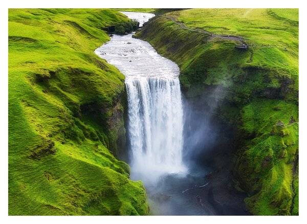 Tablou - Cascada Skogafoss (70x50 cm)