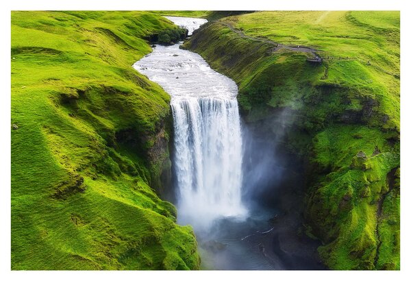 Tablou - Cascada Skogafoss (90x60 cm)