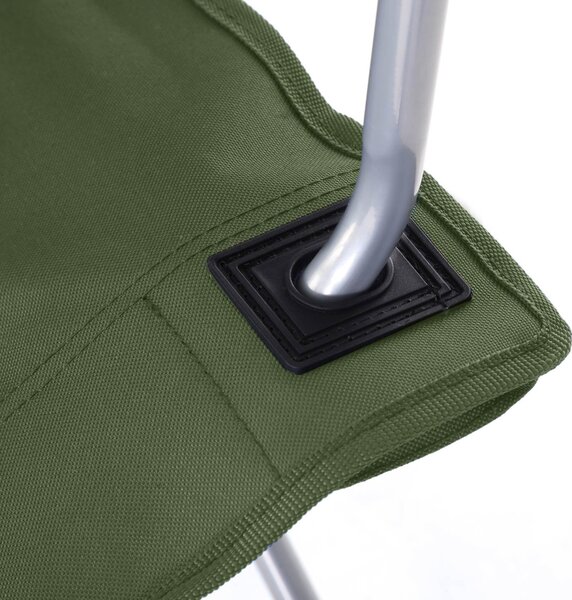 Set 2 scaune de camping Songmics Verde 84x52x81 cm