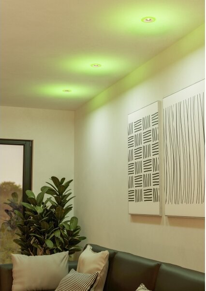 Eglo 901117 - Set 3x LED RGB, corpuri de iluminat pentru baie CALONGE, reglabile, 3,8 W / 230 V, IP44 + telecomandă