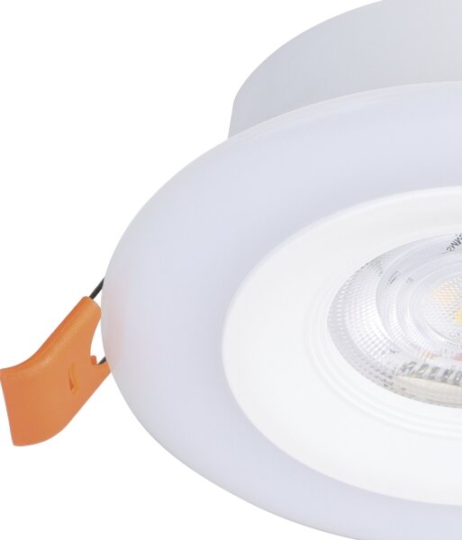 Eglo 901117 - Set 3x LED RGB, corpuri de iluminat pentru baie CALONGE, reglabile, 3,8 W / 230 V, IP44 + telecomandă