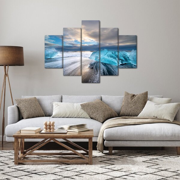 Tablou - Plaja Diamond Beach (150x105 cm)