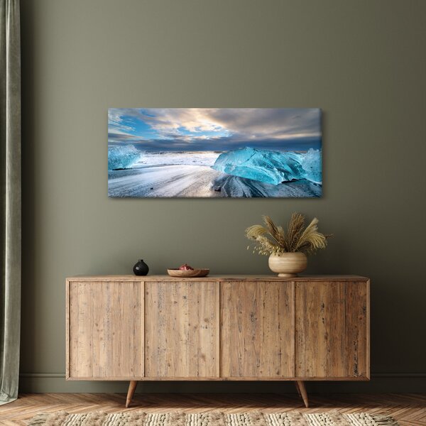 Tablou - Plaja Diamond Beach (120x50 cm)