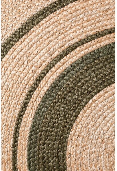 Covor în culoare naturală reversibil/țesut manual rotund din iută ø 150 cm Basil – Hanse Home