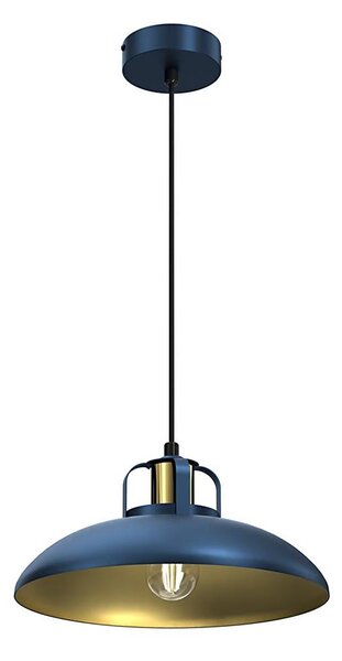 Lustră pe cablu Brilagi FLAMENGO 1xE27/60W/230V albastru