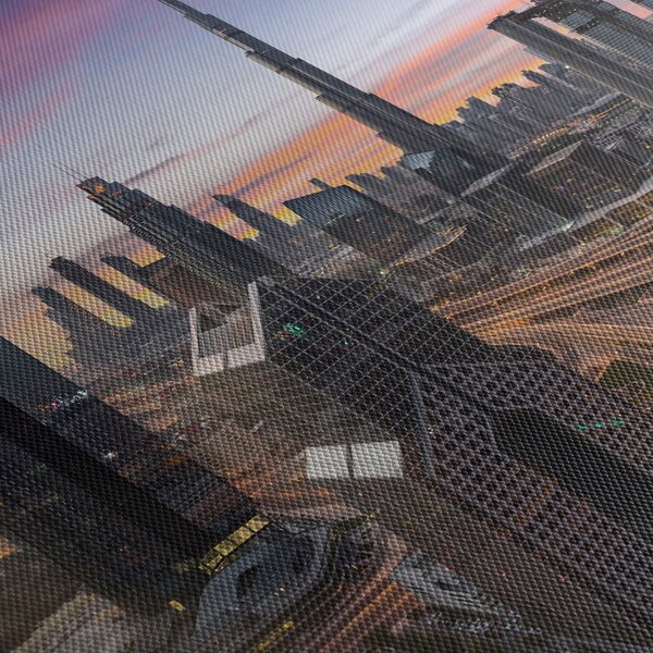 Tablou - Panorama din Dubai (90x60 cm)