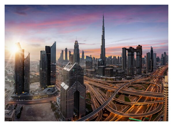 Tablou - Panorama din Dubai (70x50 cm)