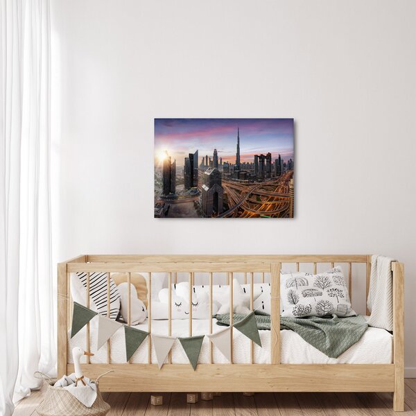 Tablou - Panorama din Dubai (70x50 cm)