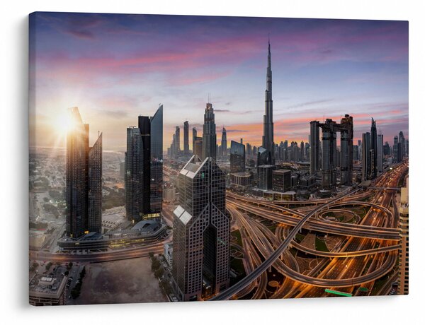 Tablou - Panorama din Dubai (70x50 cm)