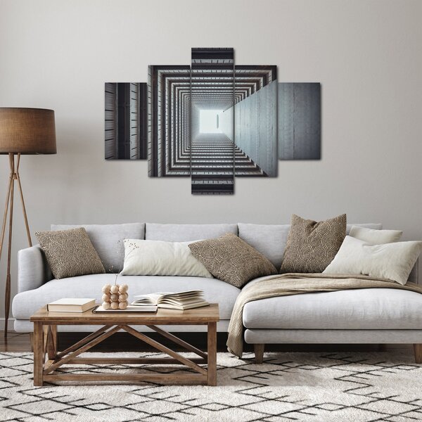 Tablou - Vedere din interiorul clădirii (150x105 cm)
