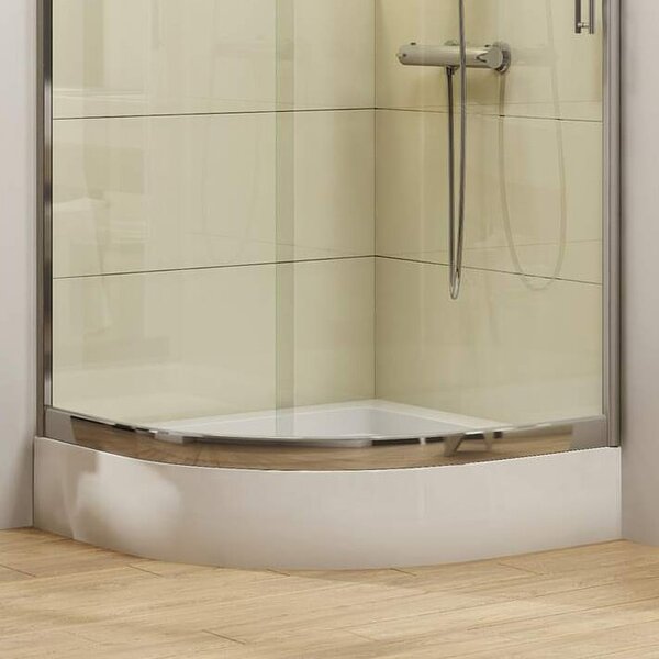 Deante Standard New cădiță de duș semirotundă 90x90 cm alb KTA_053B