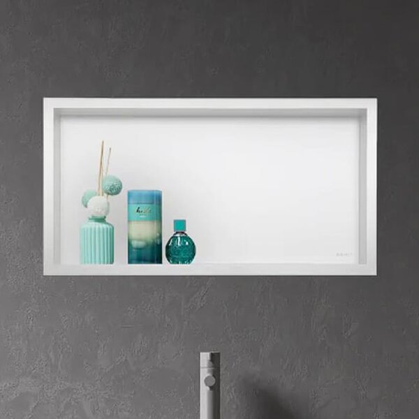 Balneo Wall-Box One White raft de nișă 60 cm alb OB-WH4