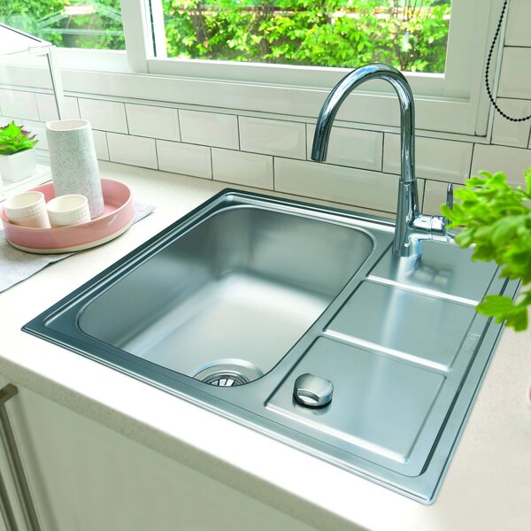 Berg Rill chiuveta din otel 61.5x50 cm oţel LTL615.500GT8